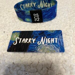 Zox Starry Night Blue Wristband